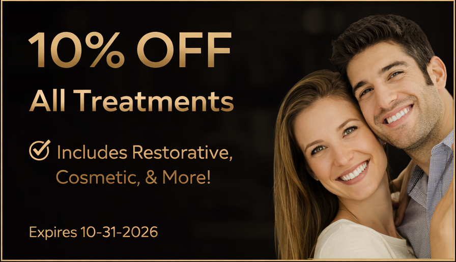 10%off on dental treatments